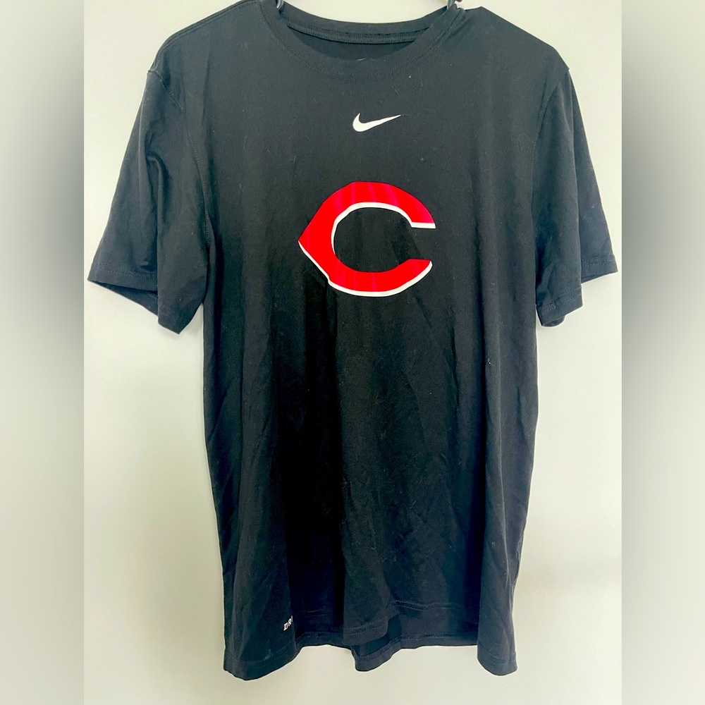 Cincinnati Reds Nike Black Large Shirt
